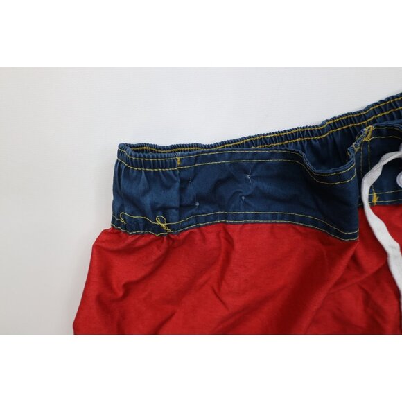 Vintage Y2K Anheuser Busch Budweiser Mens 38 All Over Print Board Shorts Trunks - Picture 6 of 14